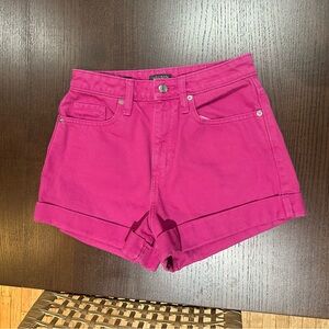 Wild Fable High Waist Magenta Shorts